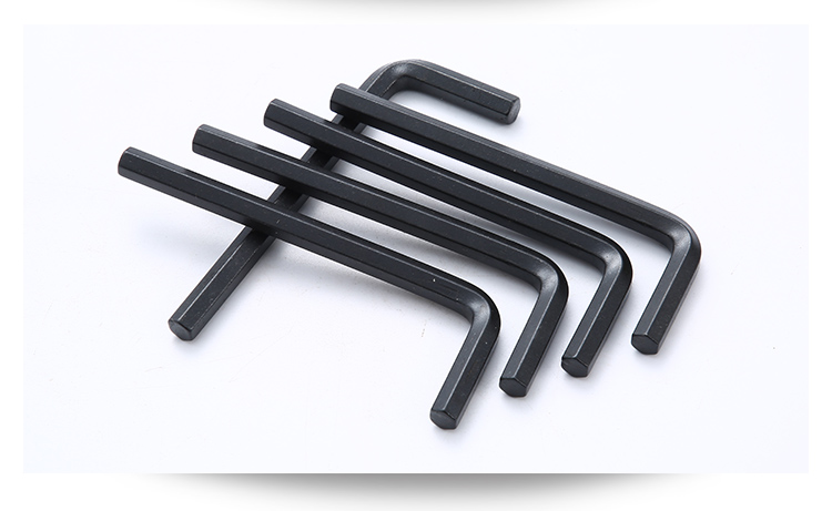 一排發黑內六角扳手